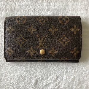 Louis Vuitton Monogram Porte-Monnaie Tresor Wallet